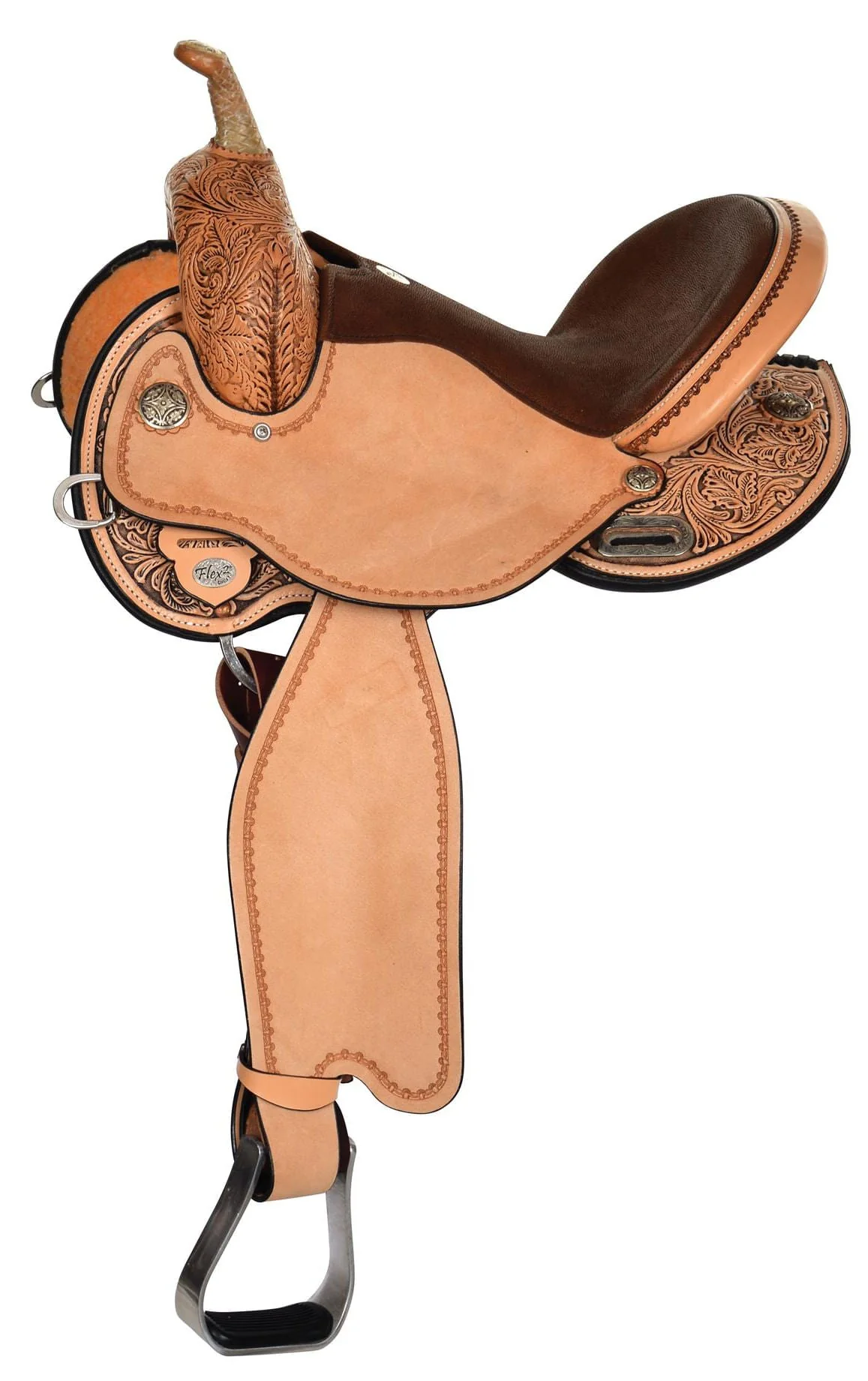 Kelly Kaminski Swift Flex2 Barrel Saddle, Wide, Antique - Nail Gallerys