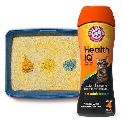 Arm & Hammer Health IQ Cat Litter Additive with Color Changing Health Indicators - Nail Gallerys