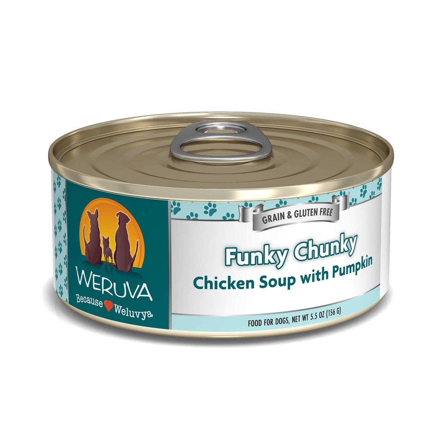 Weruva Funky Chunky Chicken Soup Canned Dog Food - Nail Gallerys