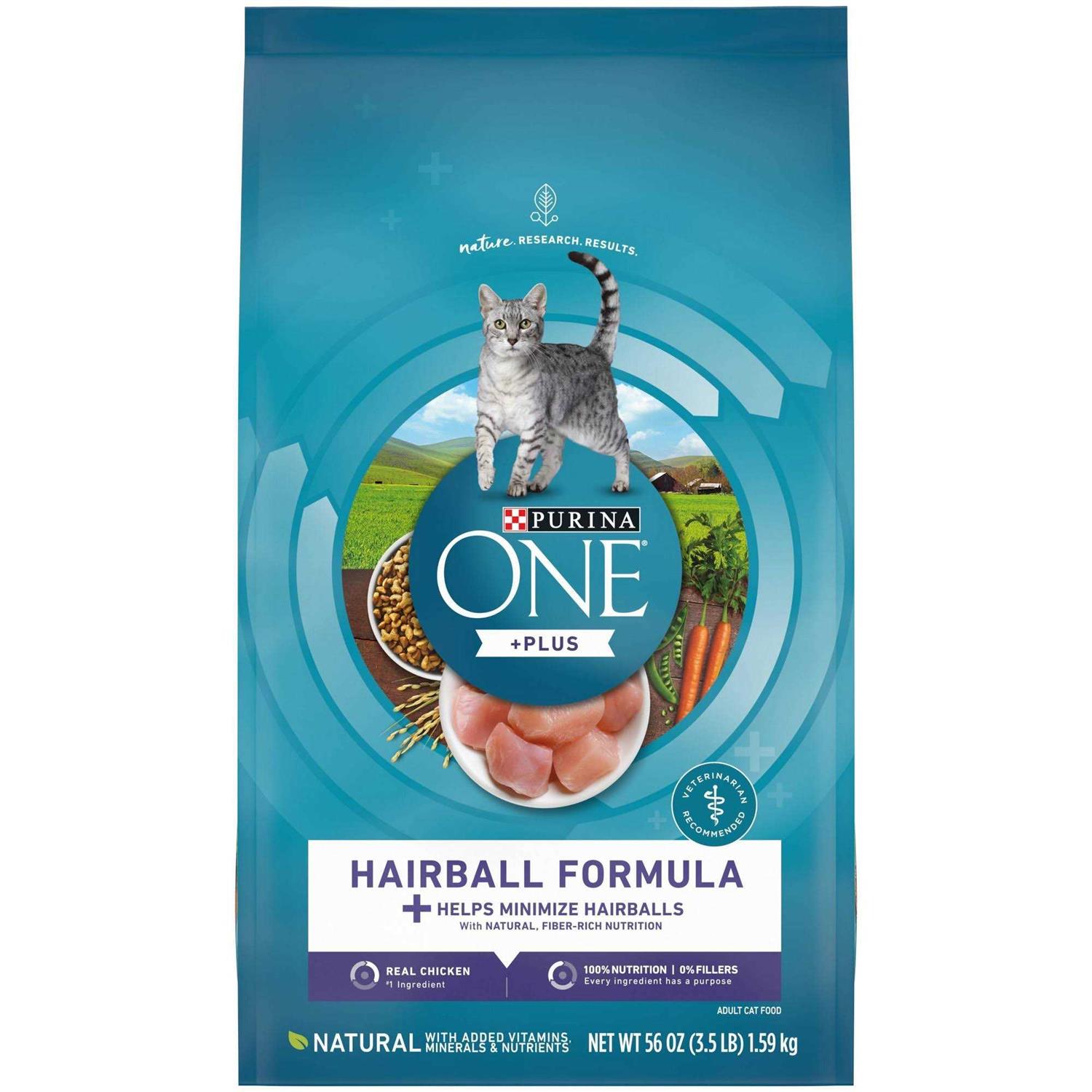 Purina ONE Hairball Formula Adult Dry Cat Food - Nail Gallerys