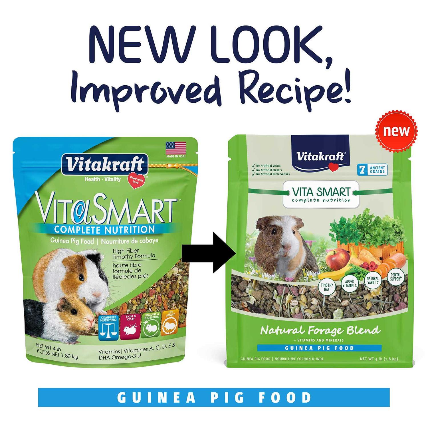 Vitakraft Vita Smart Blend Guinea Pig Food - Nail Gallerys