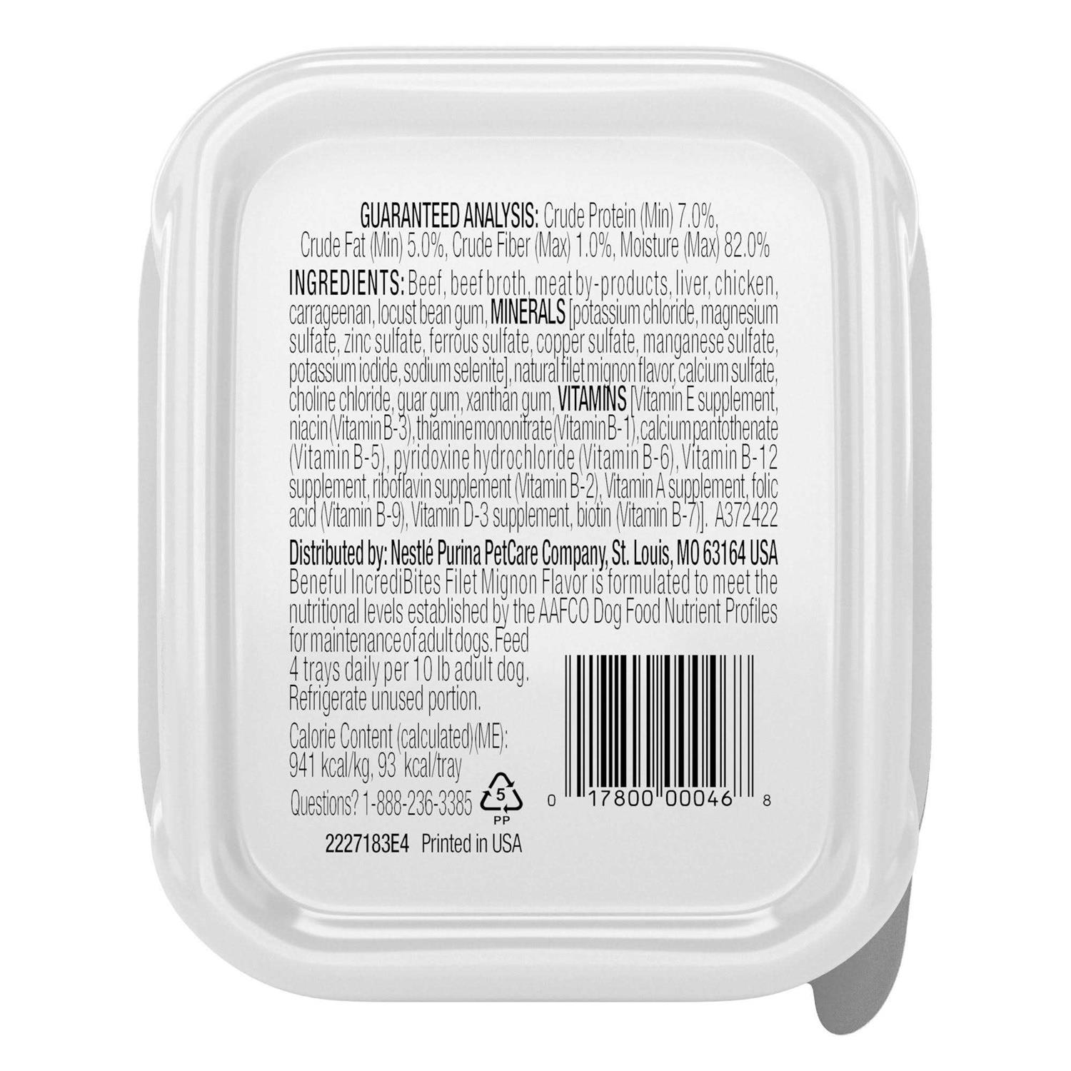 Beneful IncrediBites Pate Small Wet Dog Food - Nail Gallerys