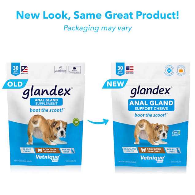 Glandex Anal Gland Soft Chews Supplement for Dogs - Nail Gallerys