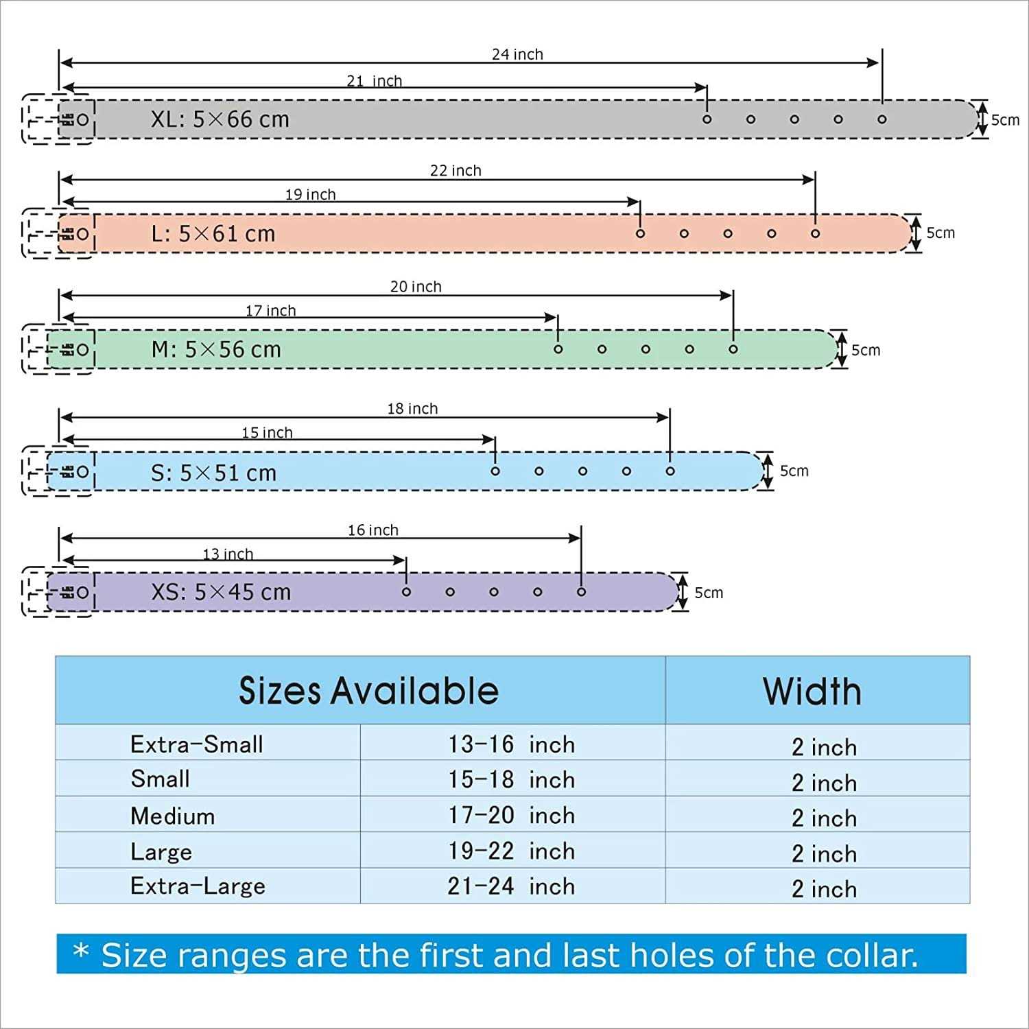 Pet Artist 2 Wide Luxury Genuine Leather Spiked Studded Dog Collars for Medium & Large Dogs - Nail Gallerys