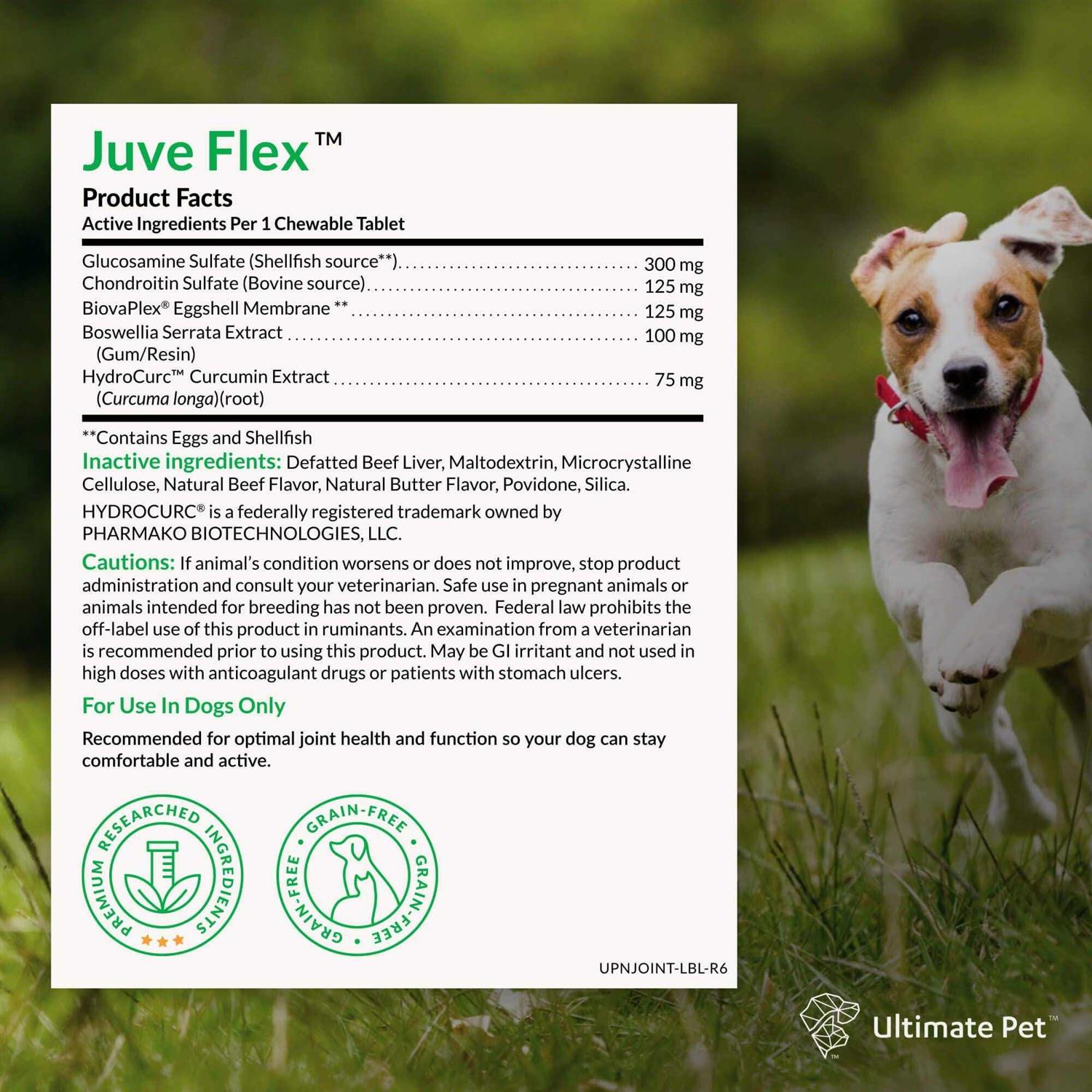Ultimate Pet Nutrition Canine Hip & Joint Support Juve Flex Supplement for Dogs - Nail Gallerys