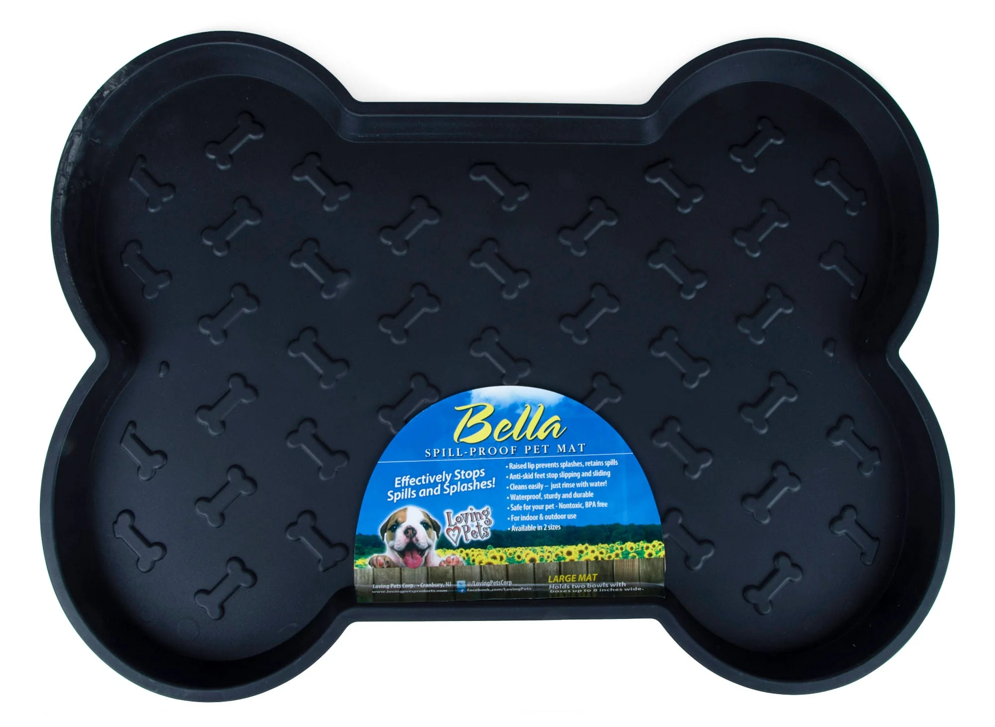 Bella Spill-Proof Dog Mat - Nail Gallerys