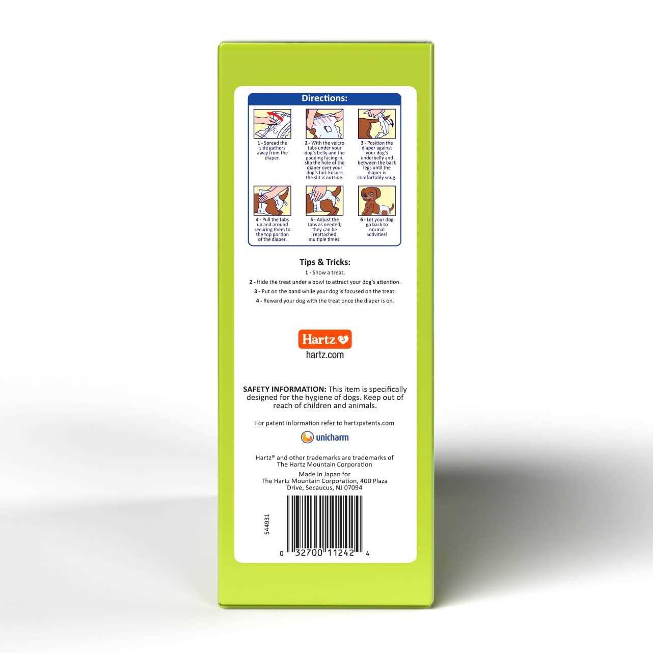 Hartz Disposable Male & Female Dog Diapers - Nail Gallerys