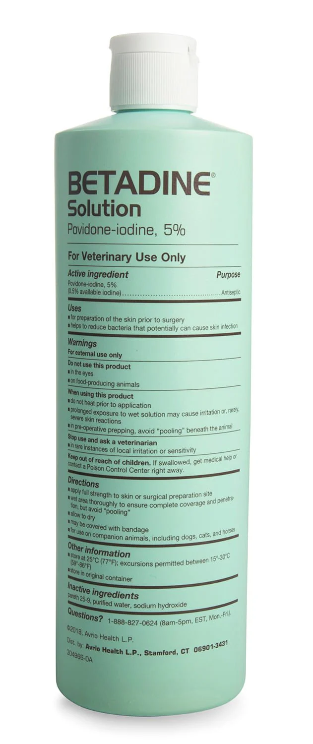 Betadine Solution (Povidone Iodine) - Nail Gallerys
