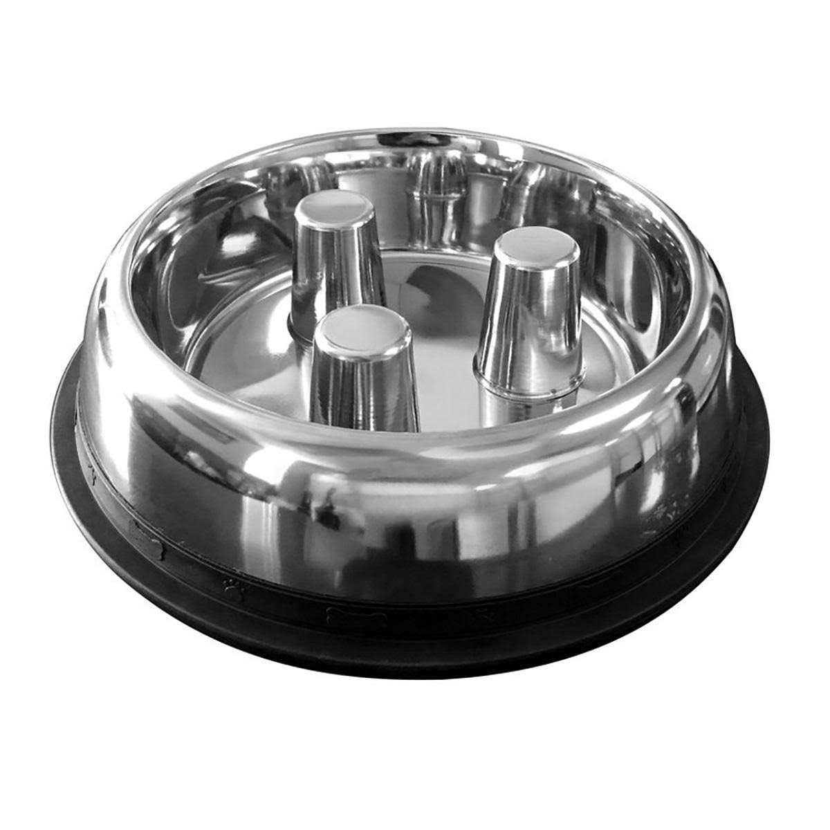 Qt Dog Stainless Steel Brake-Fast Bowl - Nail Gallerys