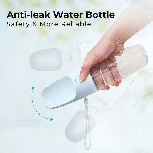 DOGNESS Travel Dog & Cat Water Bottle - Nail Gallerys