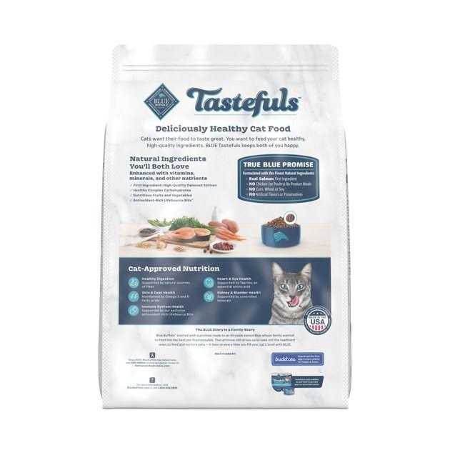 Blue Buffalo Tastefuls Adult Dry Cat Food Brown Rice - Nail Gallerys