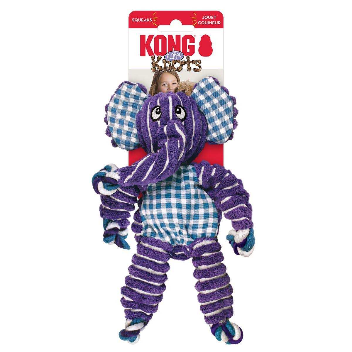 KONG Floppy Knots Bunny Dog Toy - Nail Gallerys