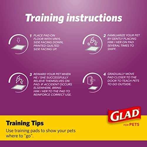 Glad for Pets Washable Training Pads Size 2 Pack Gray with Paw Prints - Nail Gallerys