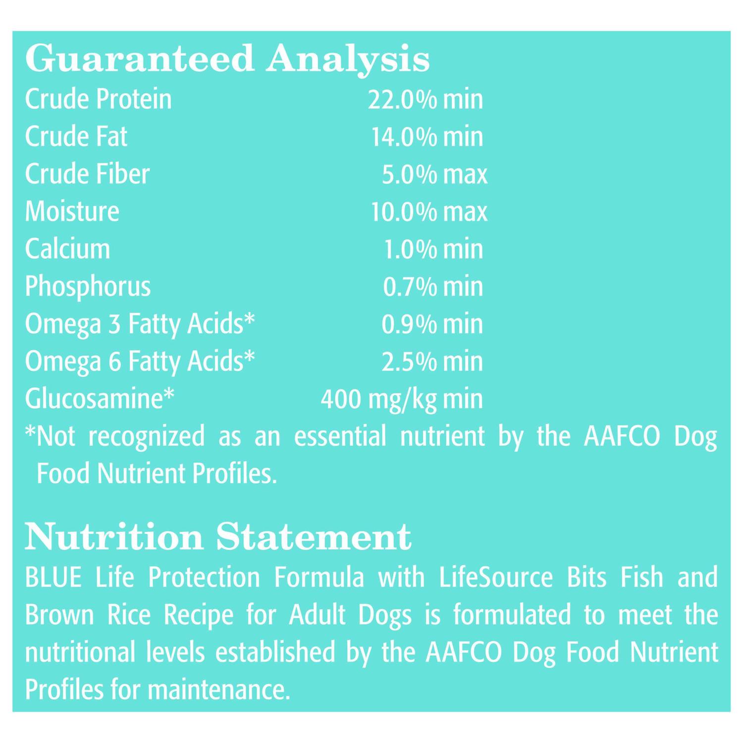 Blue Buffalo Life Protection Formula Fish & Brown Rice Adult Dry Dog Food - Nail Gallerys
