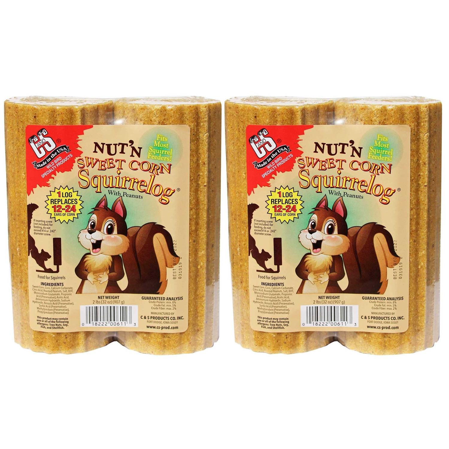 C&S Nut N Sweet Corn Squirrelog - Nail Gallerys