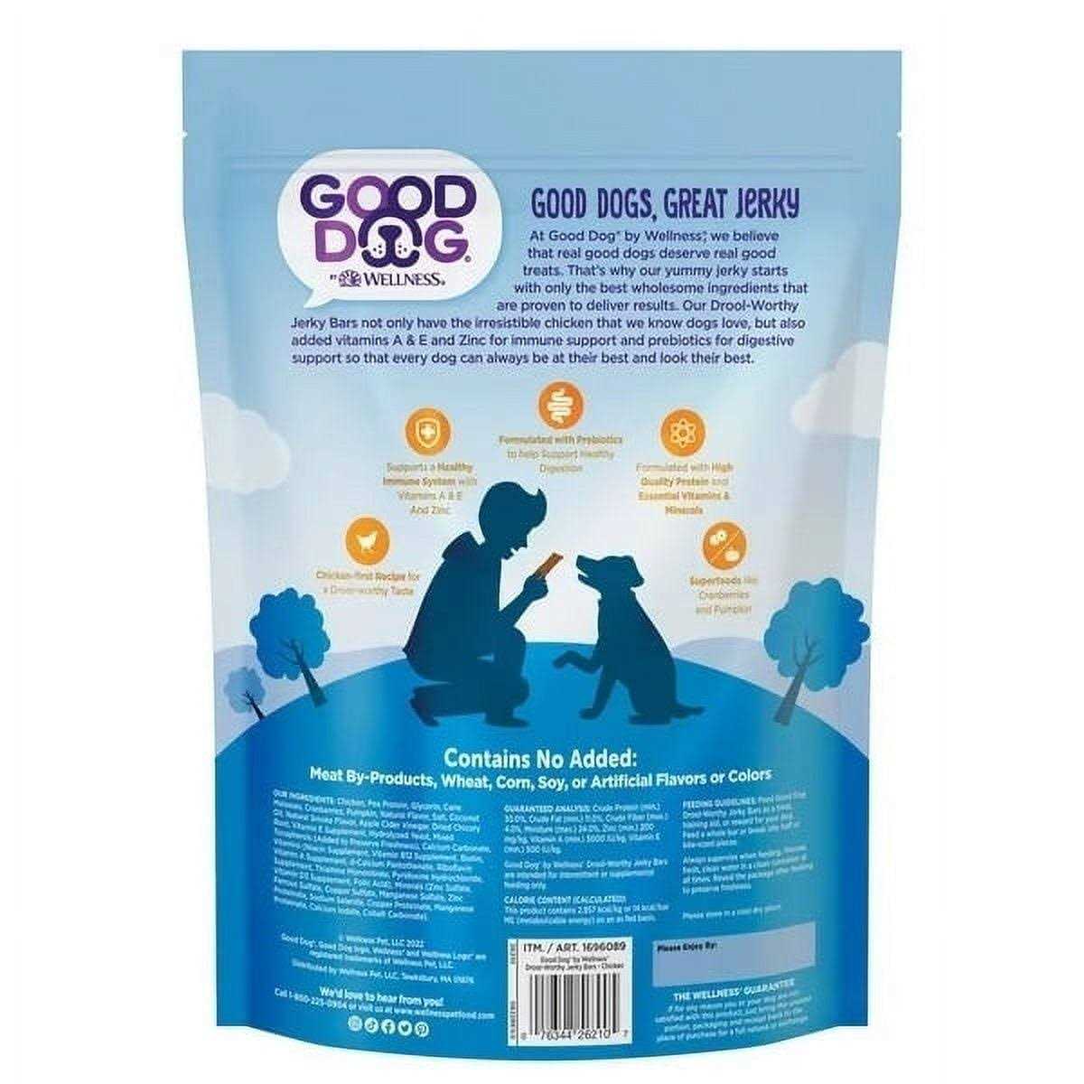 Good Dog by Wellness Chicken Jerky Bars - Nail Gallerys