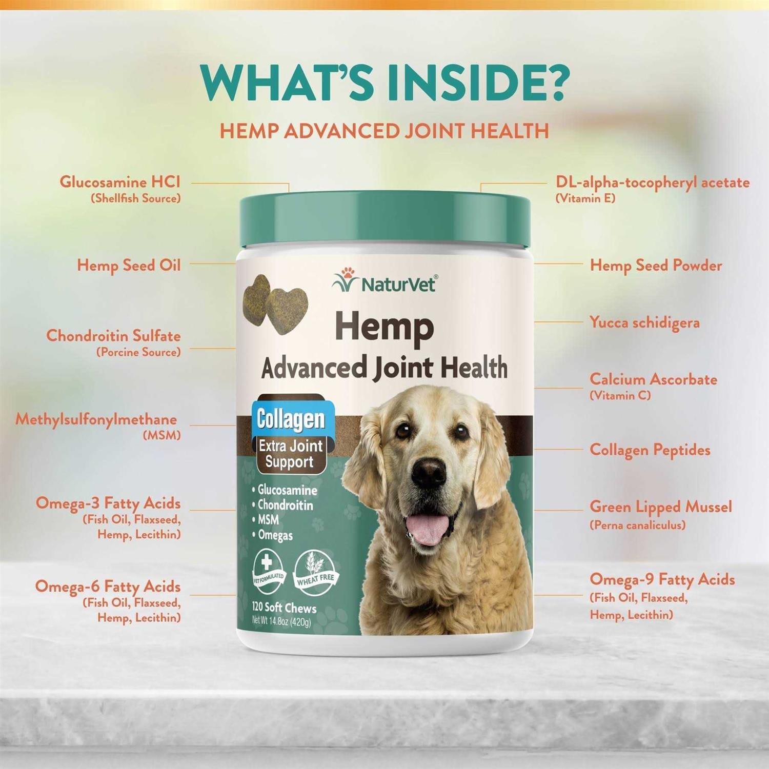 NaturVet Hemp Joint Health for Dogs - Nail Gallerys