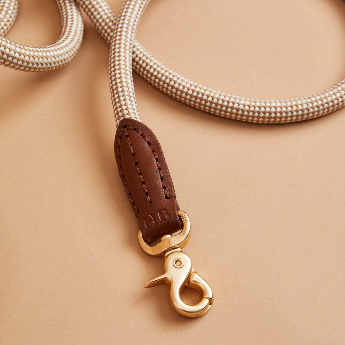 Harry Barker Check Rope Dog Leash - Nail Gallerys