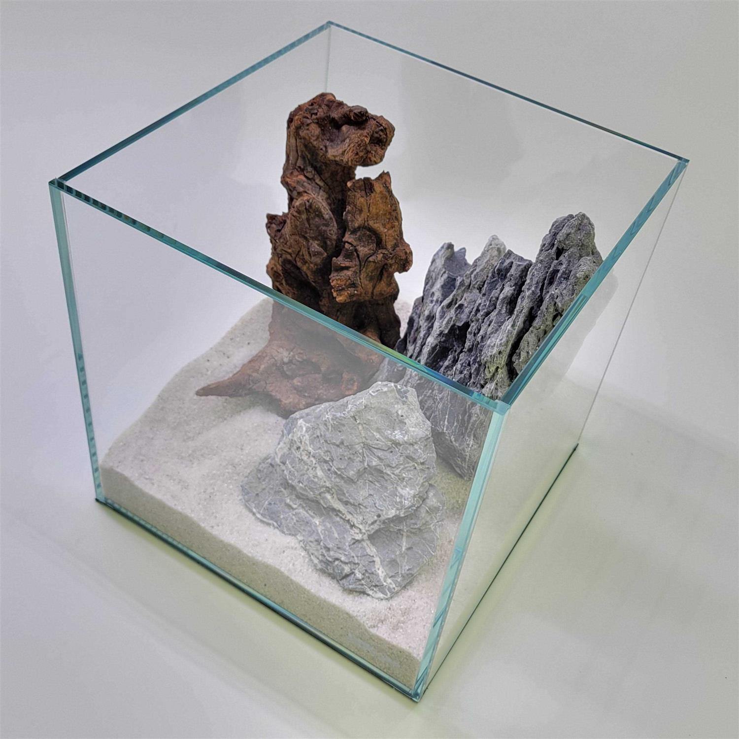 Lifegard Nano Cube Low Iron Ultra Clear Glass Tank - Nail Gallerys