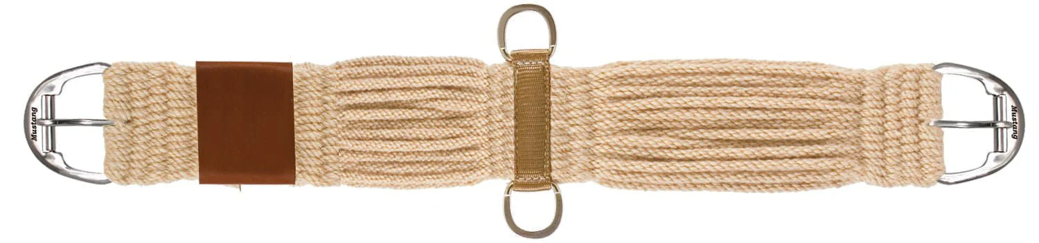 Mustang Mohair Pro-Roller Straight Cinch, Brown - Nail Gallerys