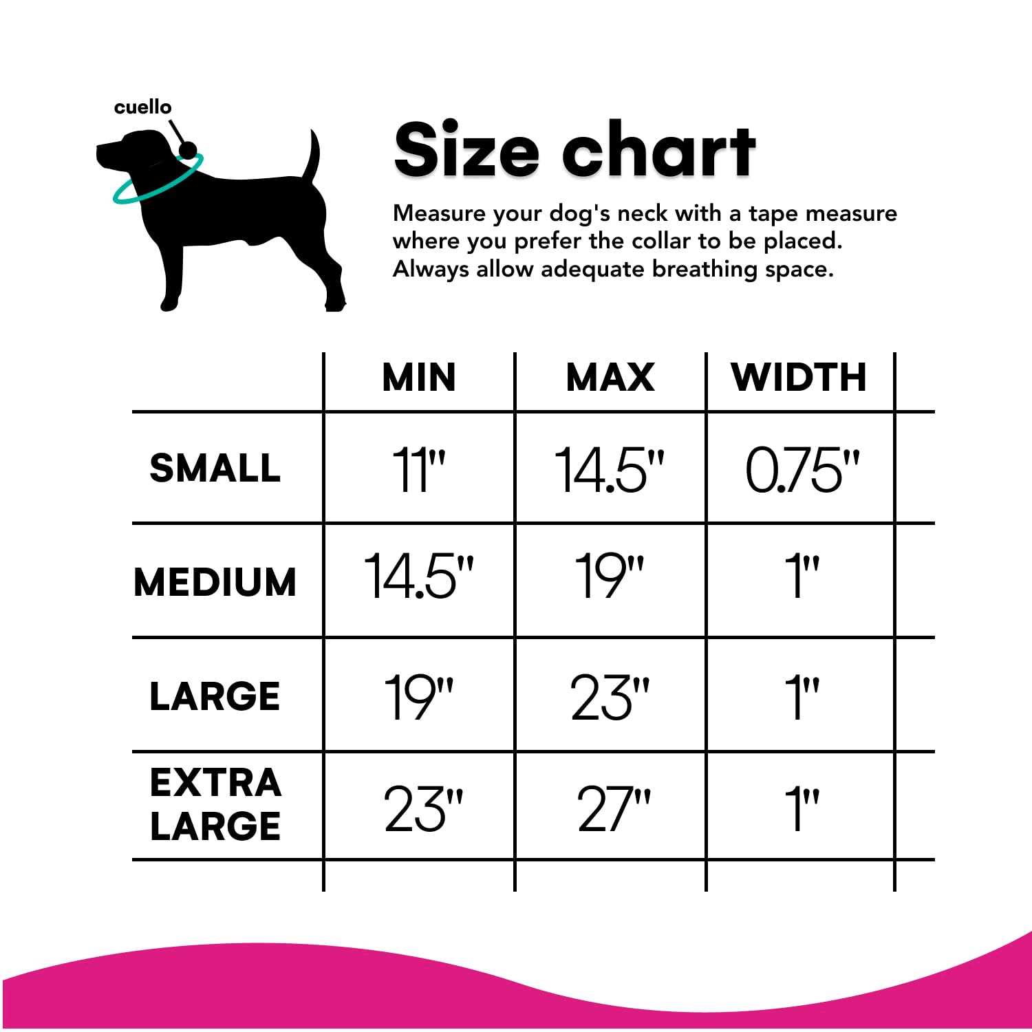 Black Rhino The Comfort Collar Ultra Soft Neoprene Padded Dog Collar for All Breeds - Nail Gallerys