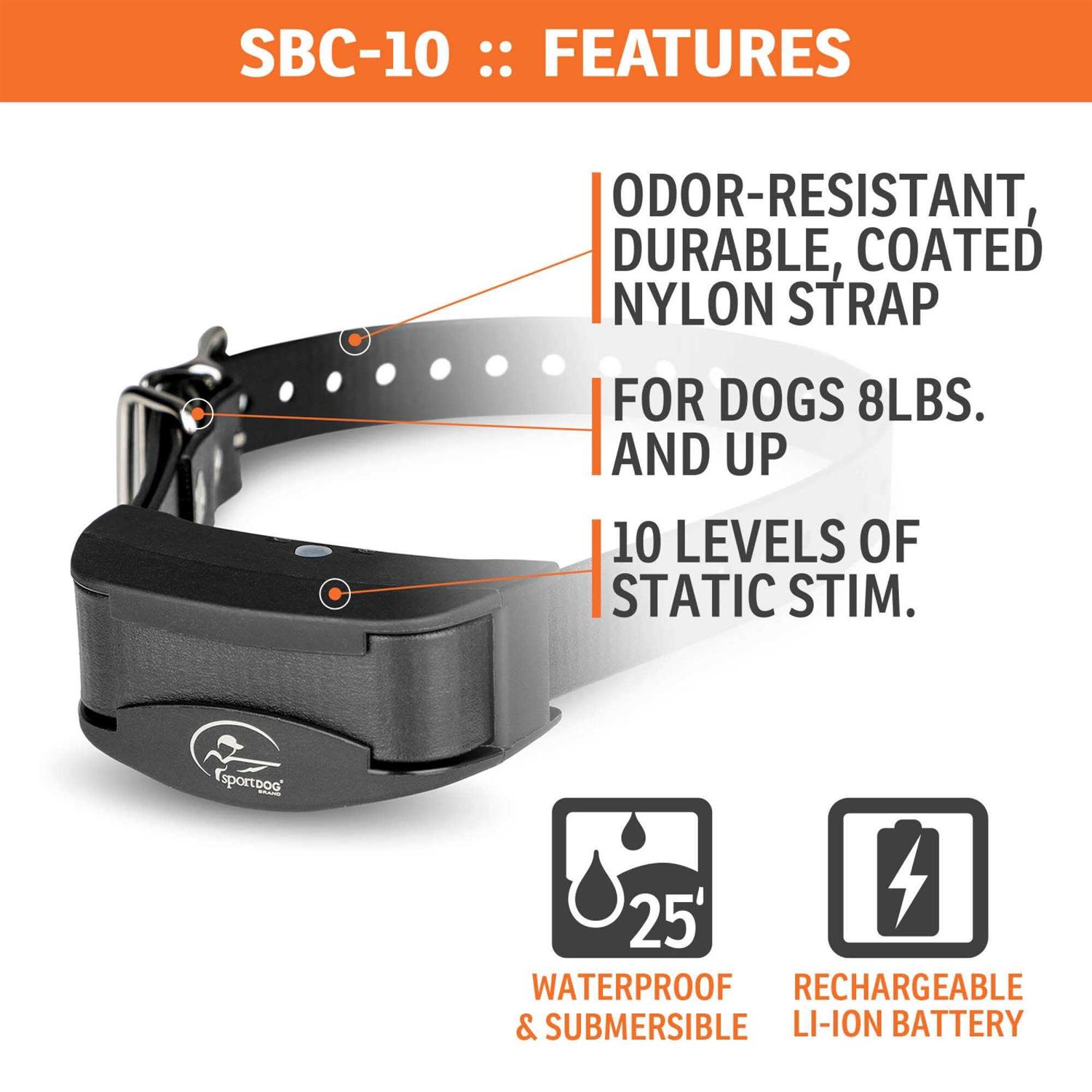 SportDOG NoBark SBC-10 Bark Collar - Nail Gallerys