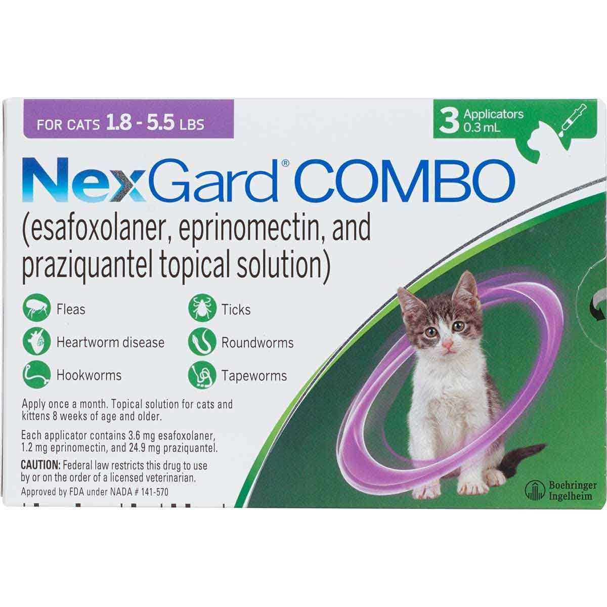 NexGard Combo Topical for Cats - Nail Gallerys