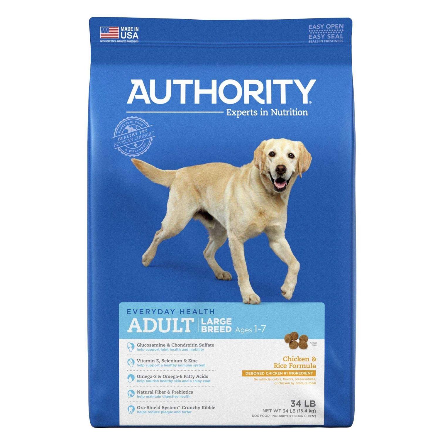 Authority Everyday Health Large Breed Adult Dry Dog Food - Nail Gallerys