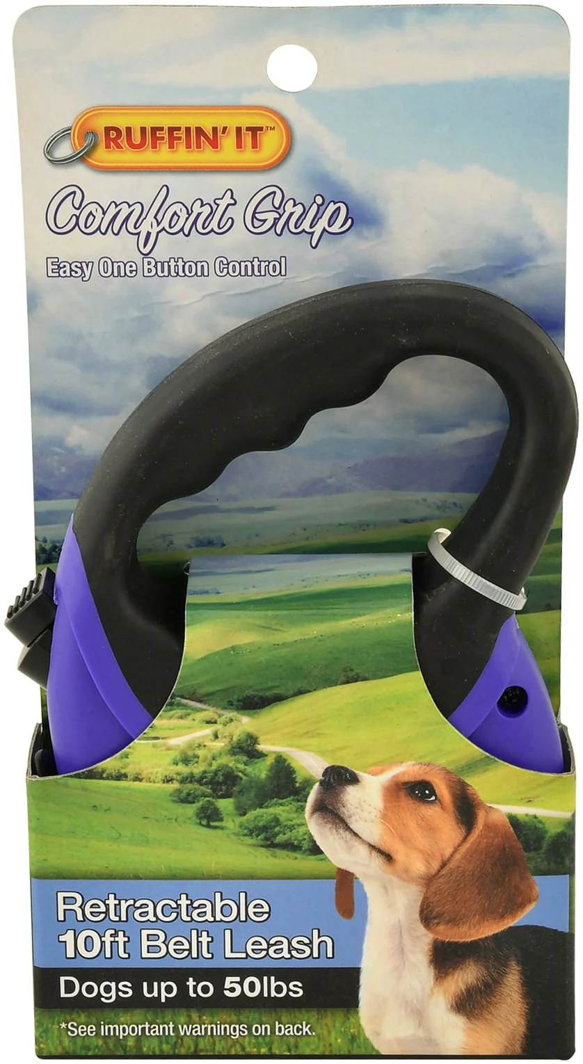Comfort Grip Retractable Dog Leash - Nail Gallerys