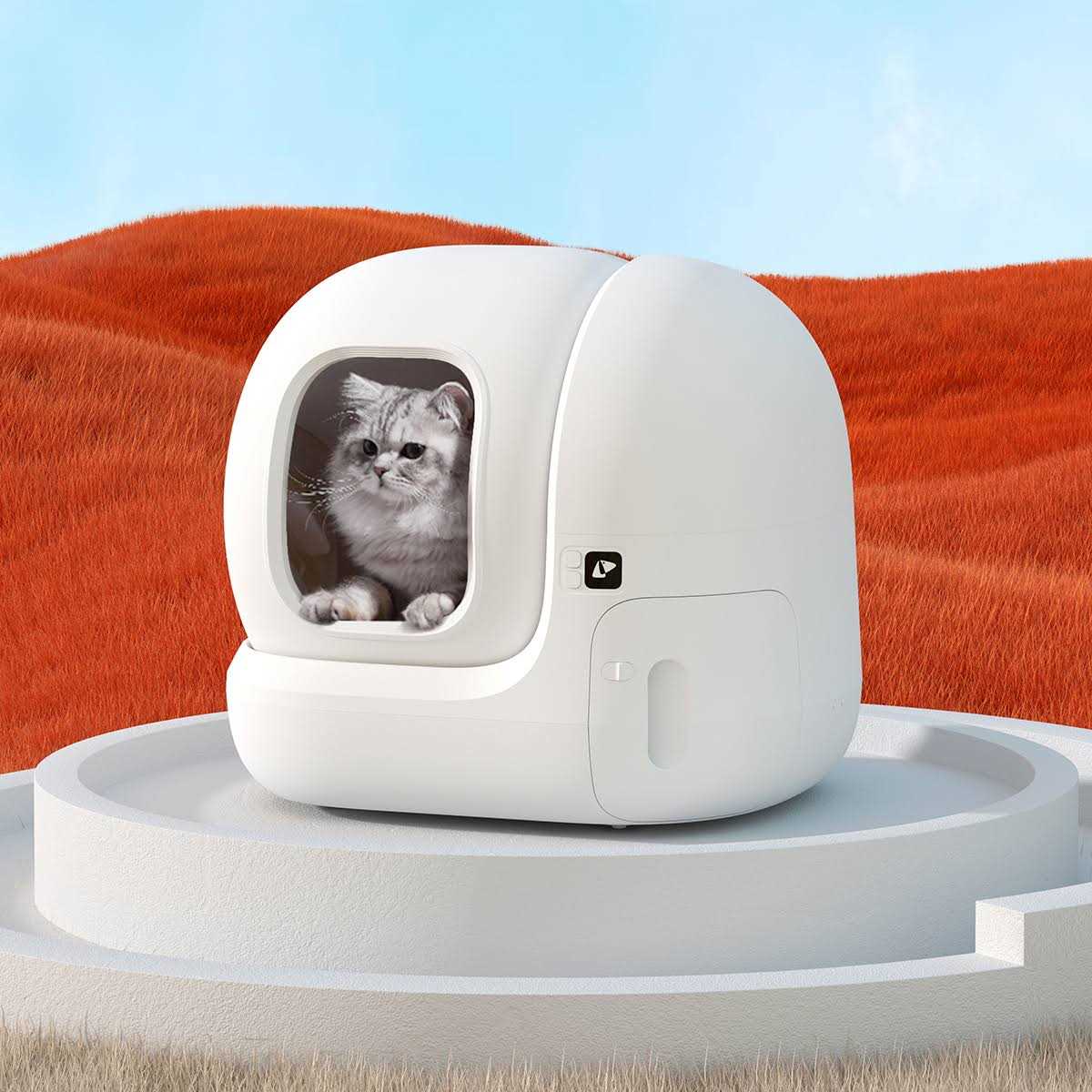 Petkit PuraMax Self-Cleaning Wifi Enabled Automatic Cat Litter Box for Multiple Cats with Litter Mat - Nail Gallerys