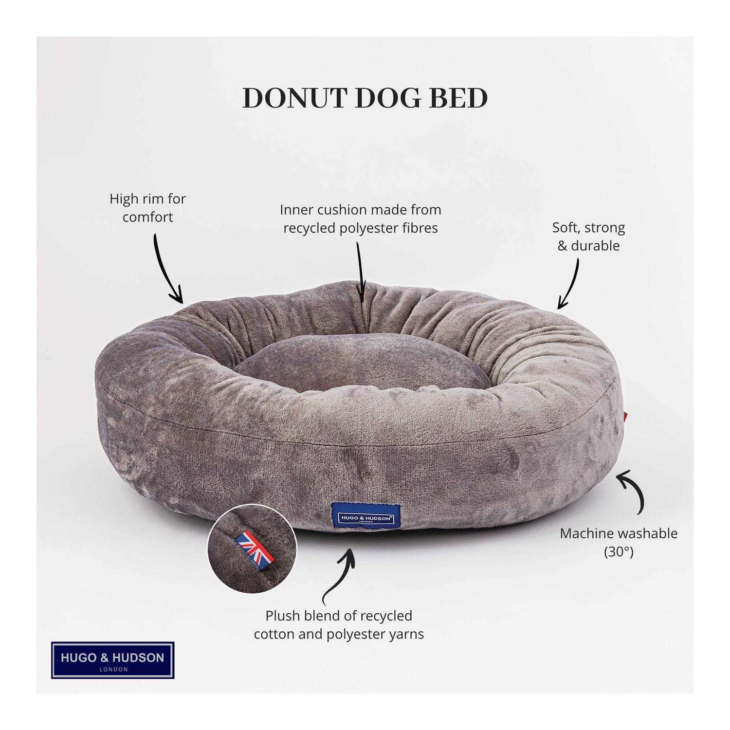 Hugo & Hudson Donut Dog Bed - Nail Gallerys