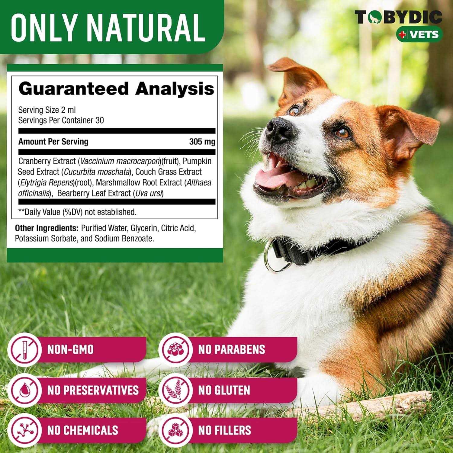 TOBYDIC Cat & Dog Natural UTI Medicine & Urinary Tract Infection Treatment with Cranberry - Nail Gallerys