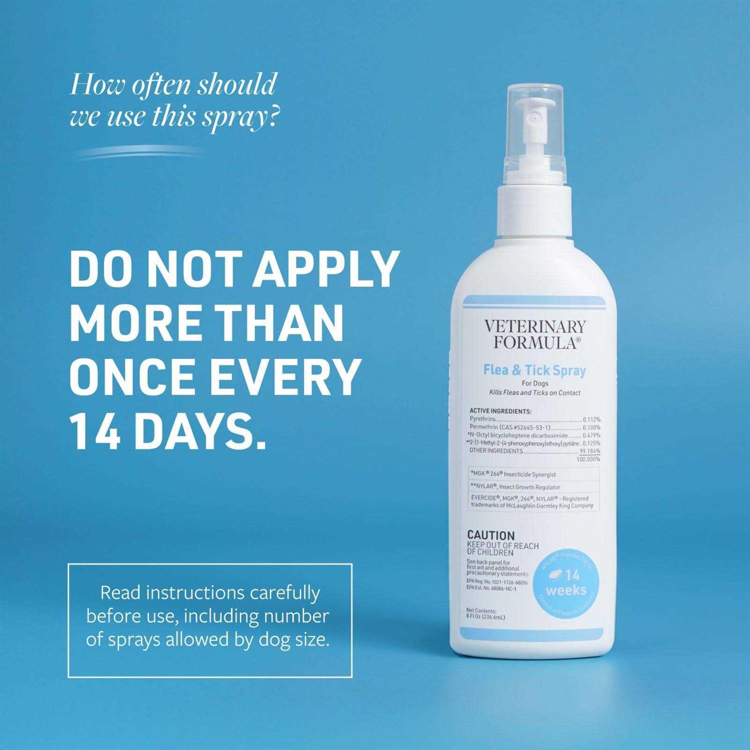 Veterinary Formula Clinical Care Flea & Tick Spray for Dogs - Nail Gallerys