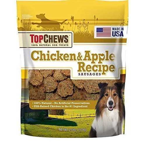 Top Chews Chicken & Apple Recipe 100% Natural Dog Treats - Nail Gallerys