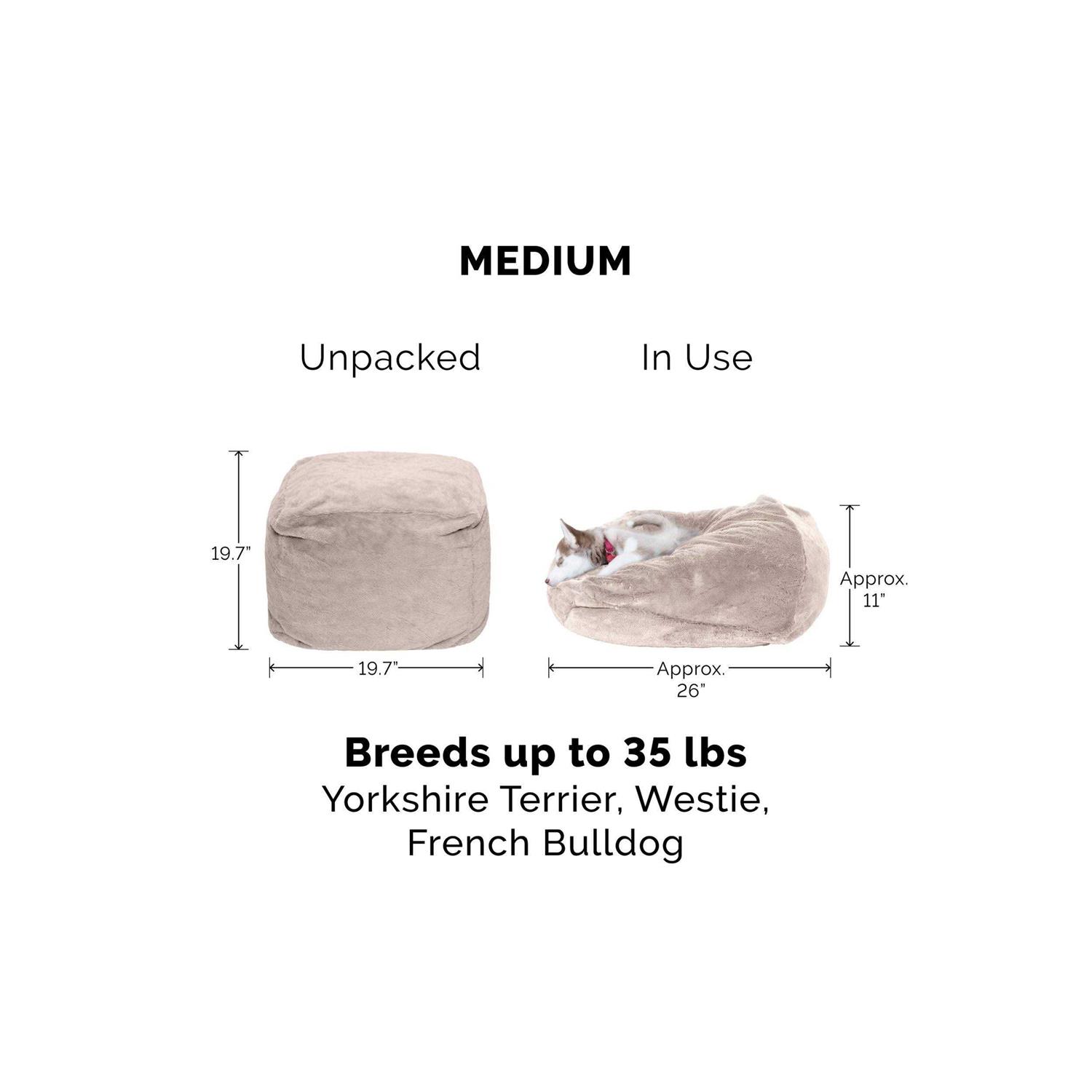 FurHaven Pet Round Plush Ball Dog Bed - Nail Gallerys