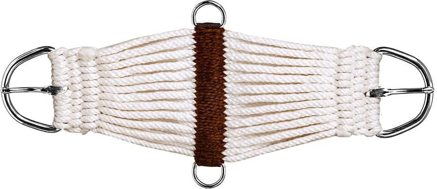 Mustang Pony Wide Cinch, White - Nail Gallerys