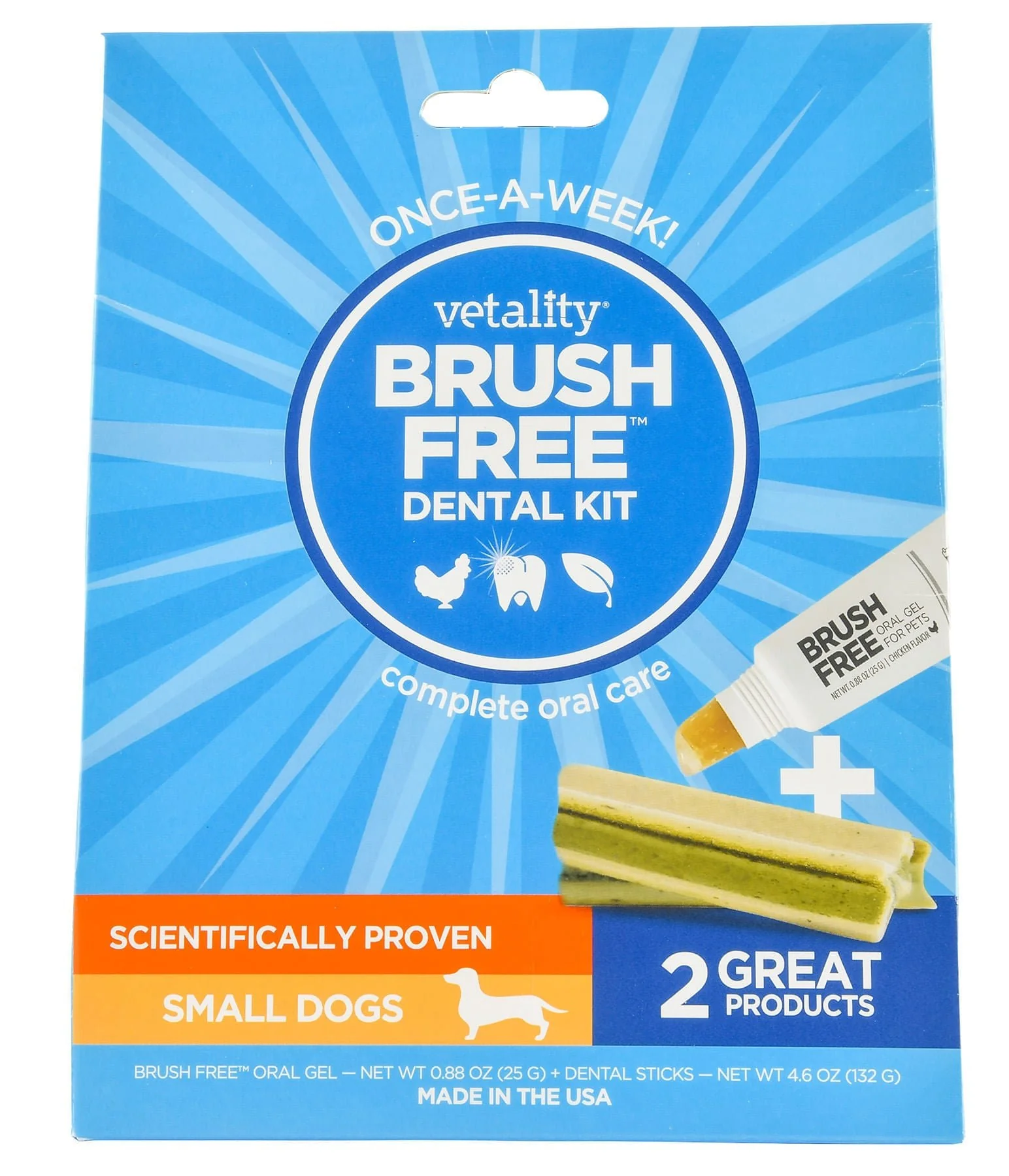 Vetality Brush Free Dental Kit for Dogs - Nail Gallerys