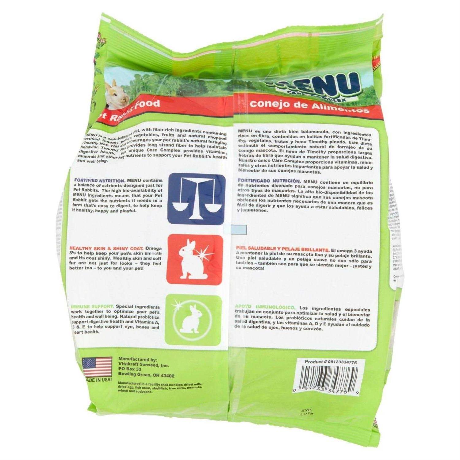 Menu Premium Rabbit Food Timothy Hay Pellets Blend - Nail Gallerys