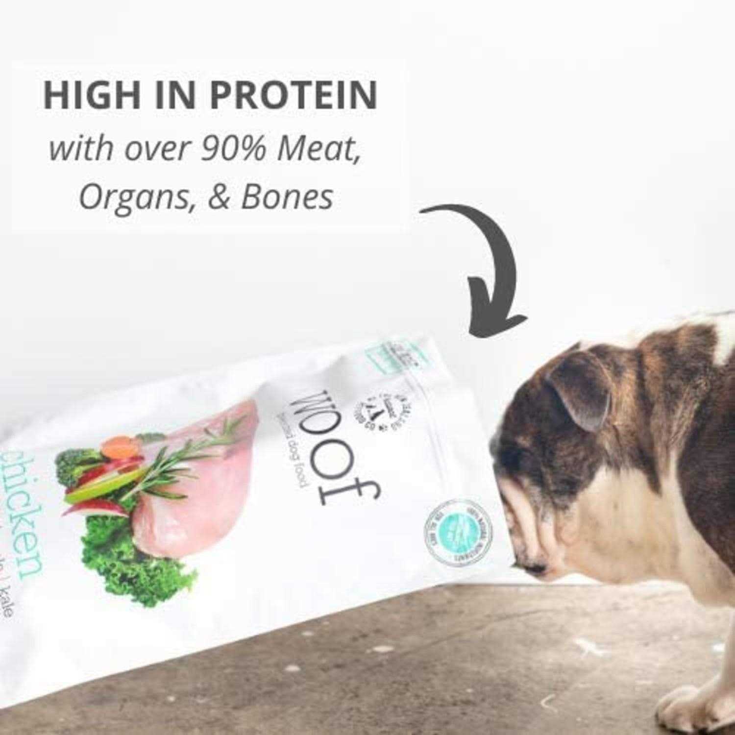 New Zealand Natural Pet Food Woof Chicken Freeze-Dried Dog Food - Nail Gallerys