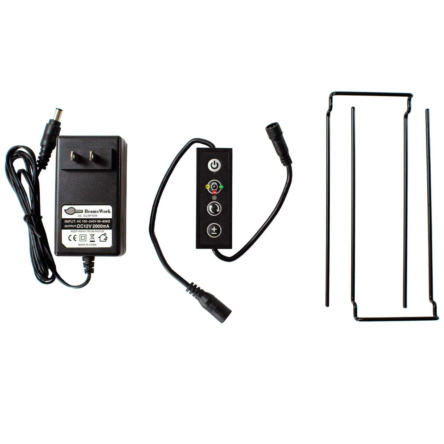 BeamsWork Vivio Full Spectrum LED Timer Adjustable Dimmer Aquarium Fish Tank Light Freshwater 12 20 24 30 36 48 - Nail Gallerys