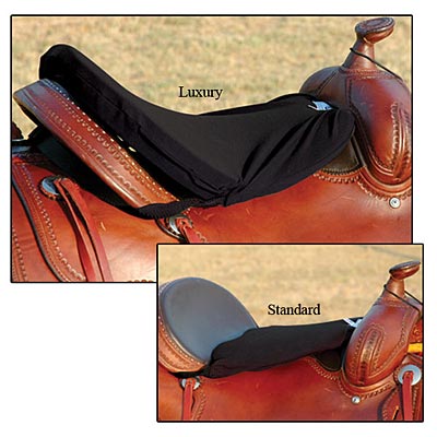 Cashel Tush Cushion (Western) Saddle Cushion, Black - Nail Gallerys