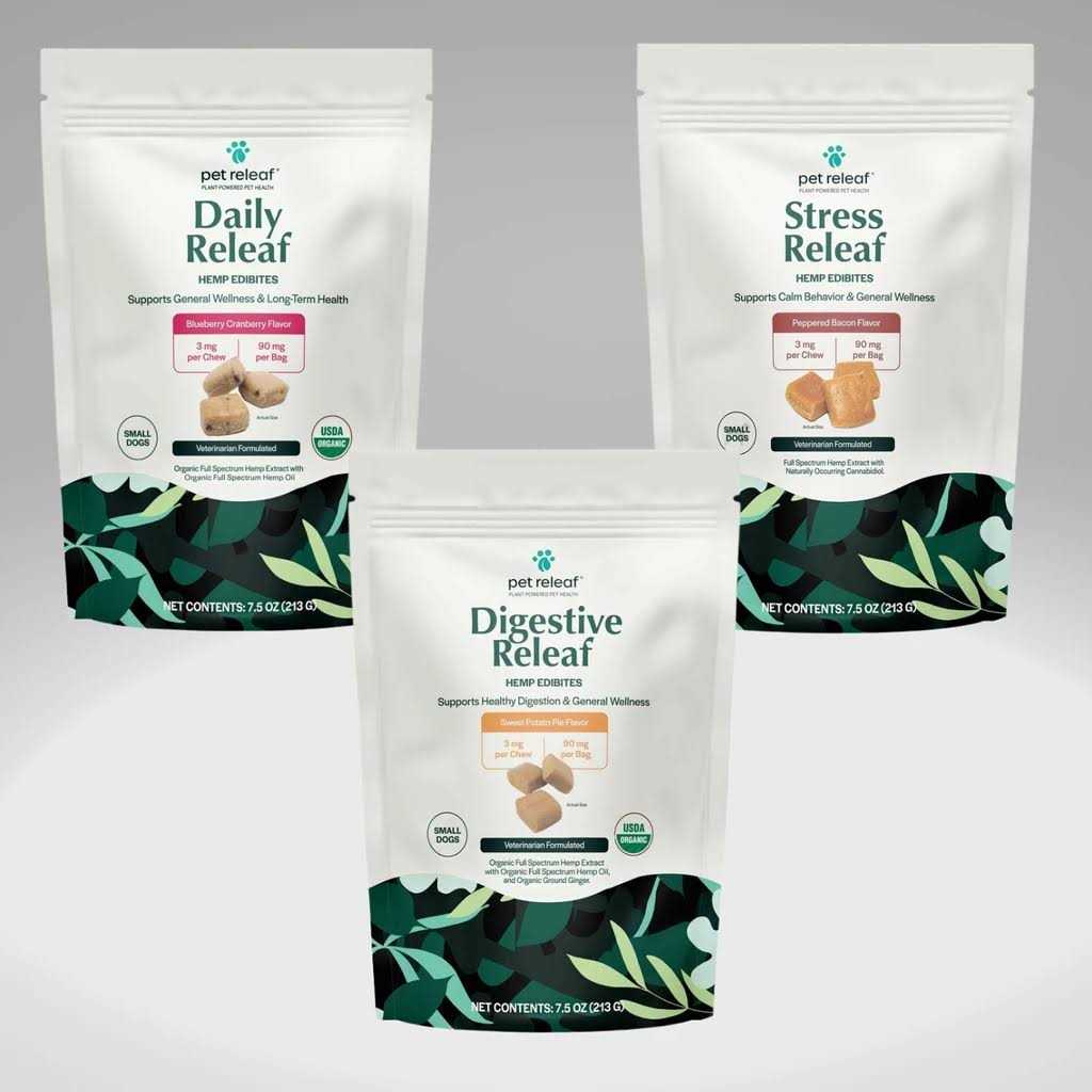 Pet Releaf Stress Releaf Hemp Edibites - Nail Gallerys