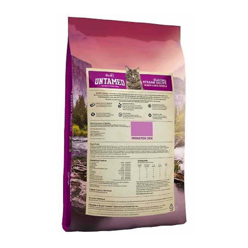 4health Untamed Glacial Stream All Life Stages Grain-Free Salmon and Lentils Formula Dry Cat Food - Nail Gallerys