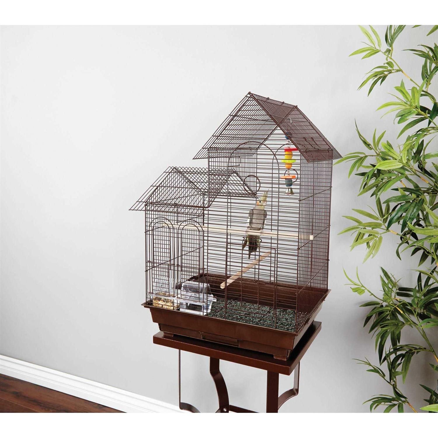 You & Me Cockatiel Ranch House Bird Cage - Nail Gallerys