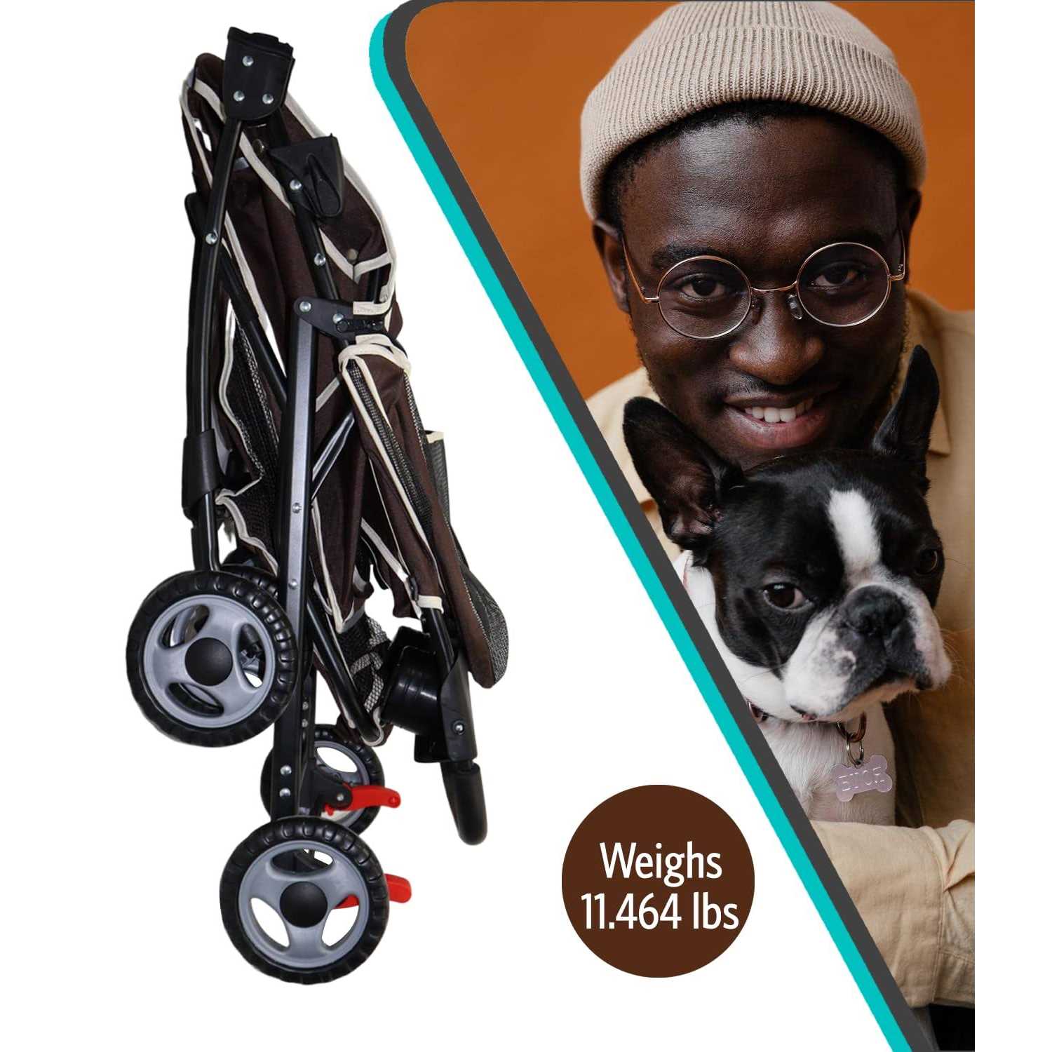 AmorosO Pet Stroller - Nail Gallerys