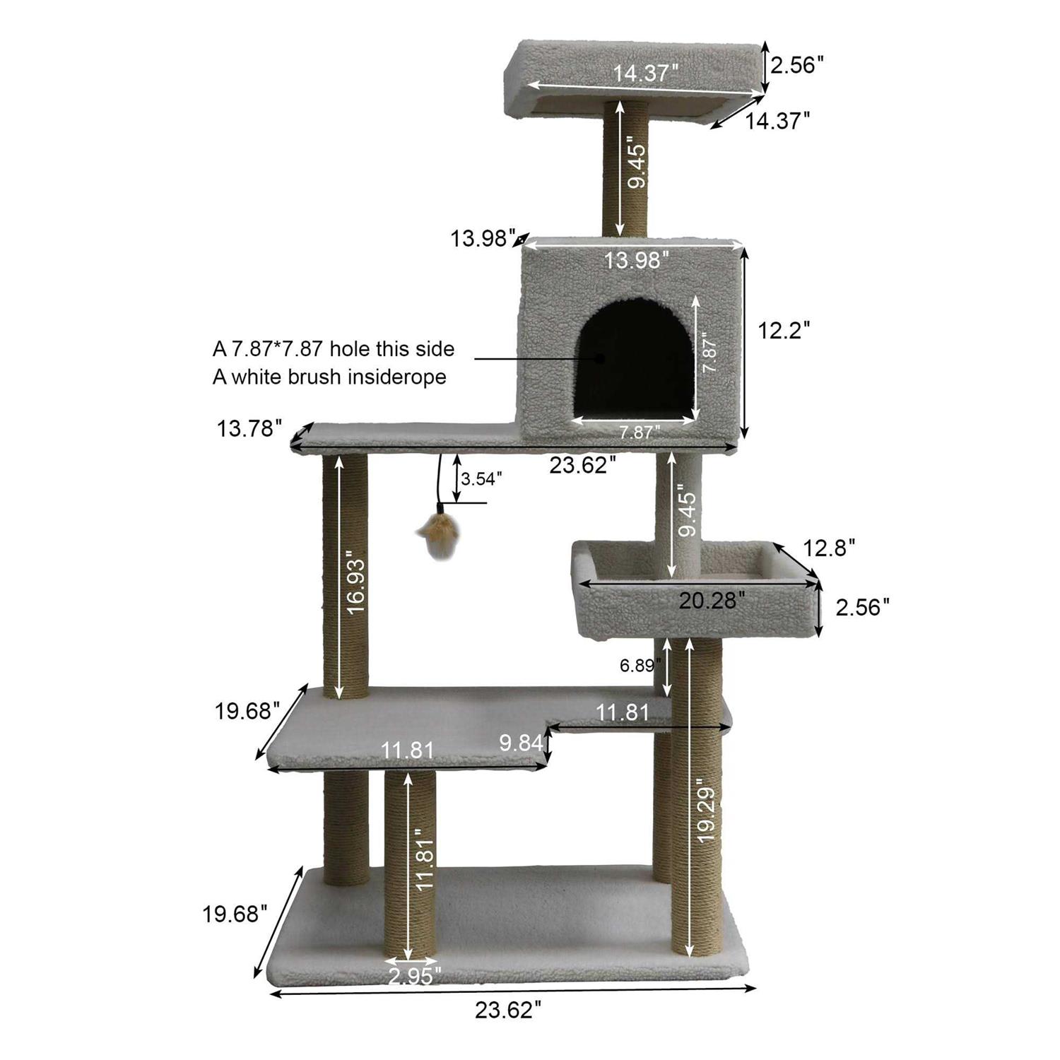 EveryYay Lookout Loft 5-Level Cat Tree - Nail Gallerys