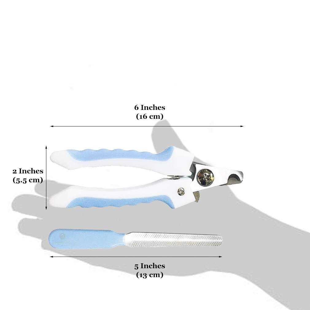 SunGrow Cat & Dog Nail Trimmers & File Set - Nail Gallerys