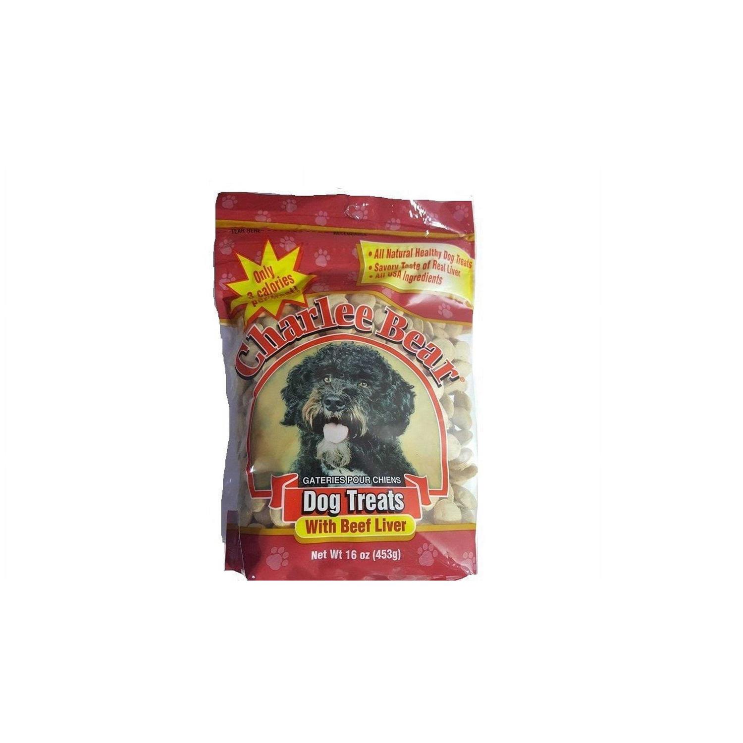 Charlee Bear Original Crunch Beef Liver Dog Treat 16 oz - Nail Gallerys
