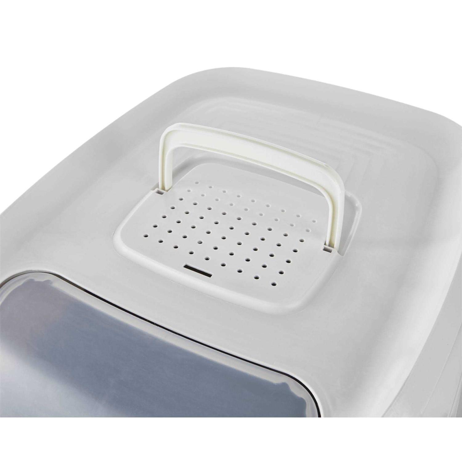 So Phresh Jumbo Enclosed Litter Box in Navy - Nail Gallerys