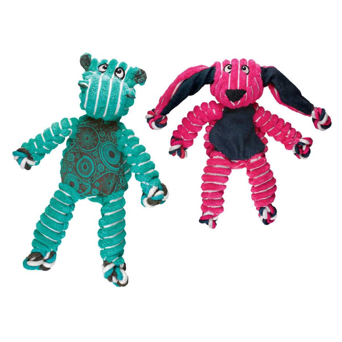 KONG Floppy Knots Bunny Dog Toy - Nail Gallerys